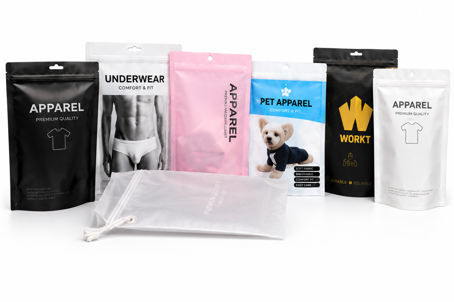 Clothing Packaging Bags Solutions